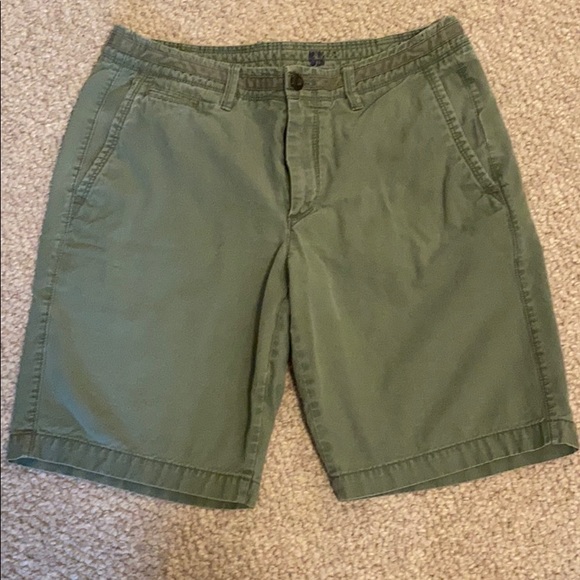 Gap, green, crew shorts - Picture 1 of 2